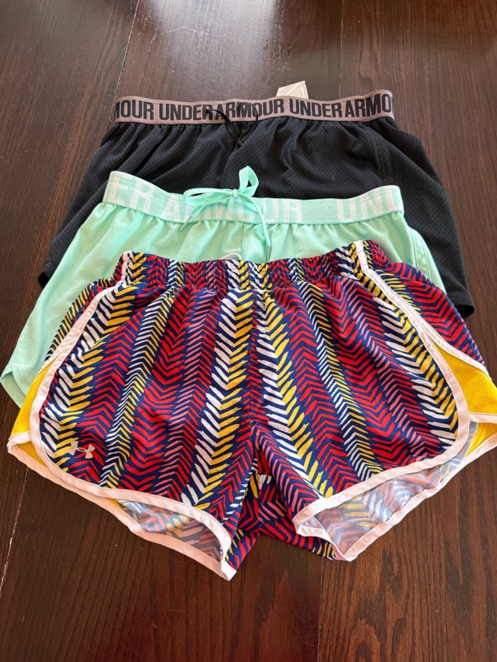 Under Armour Shorts Bundle Small Running Gym Athletic 3 Pair